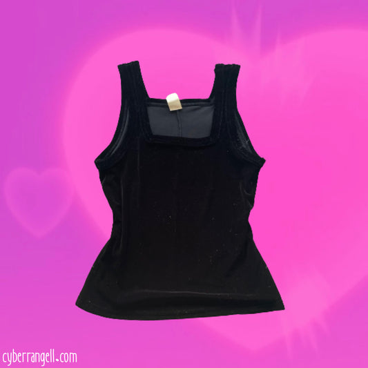 Velvet tank top