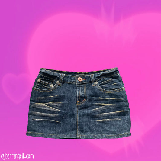 Body and Soul denim mini skirt