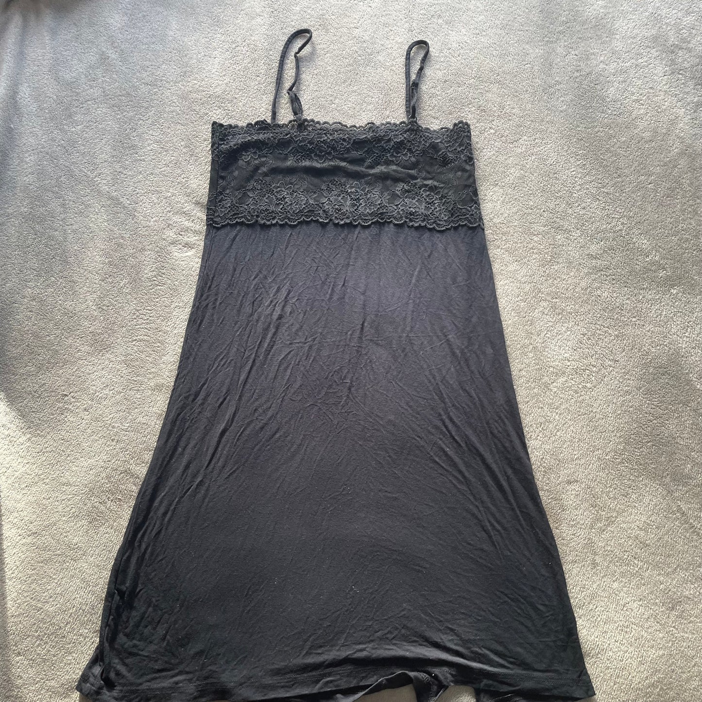 Hunkemoller cotton lace lingerie mini dress