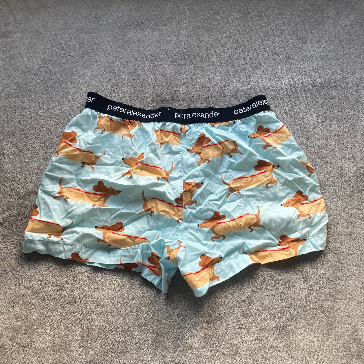 Peter Alexander sausage dogs shorts