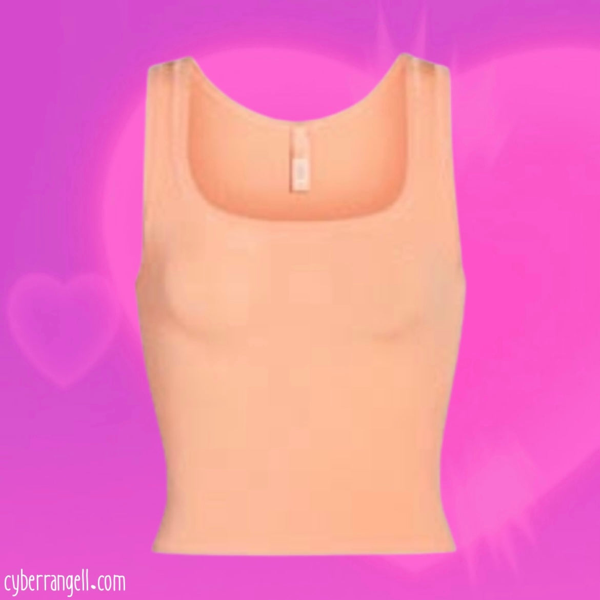 Skims soft lounge tank top peach