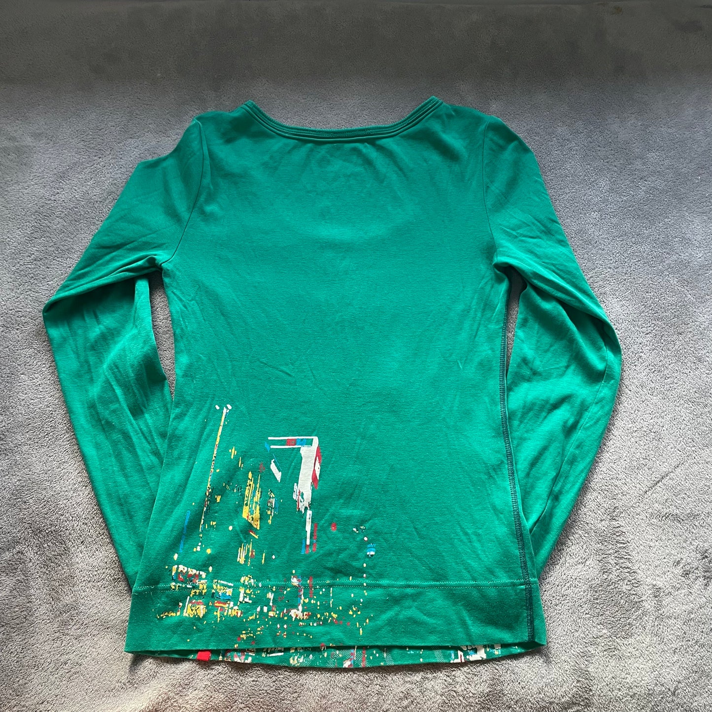 Esprit long sleeve green top