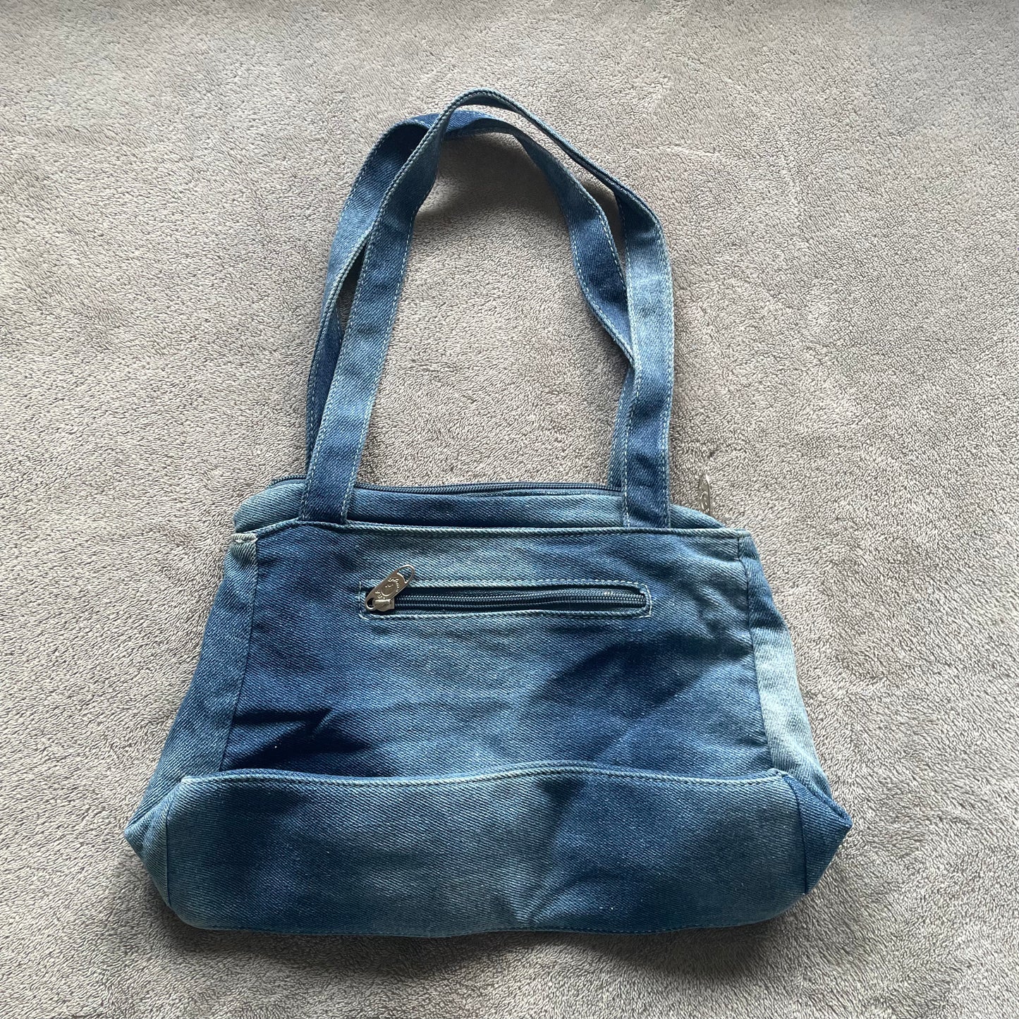 Denim mini bag