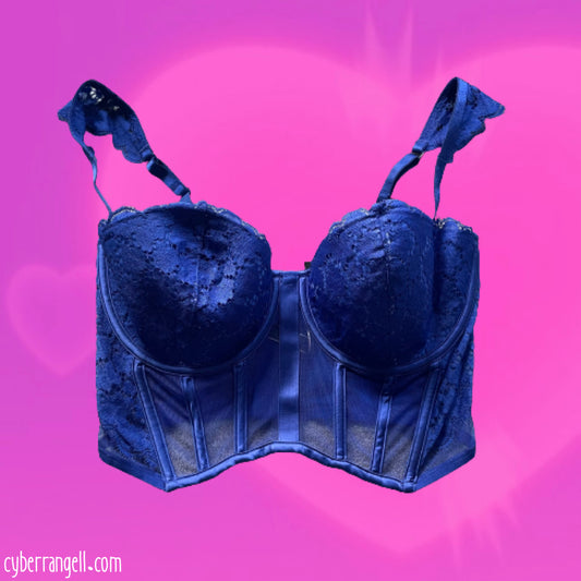 Victoria’s Secret navy lace corset