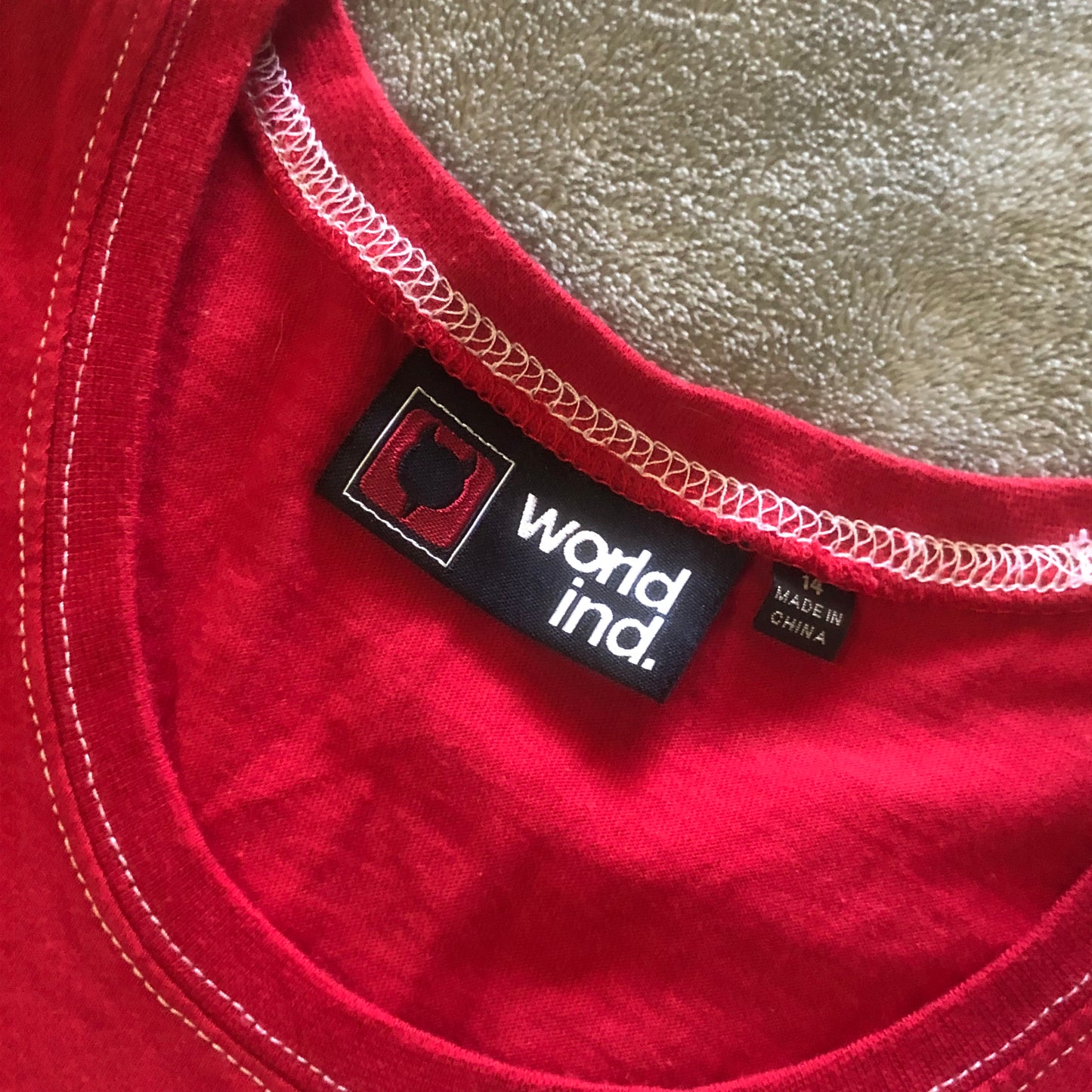 World Industries graphic tank top