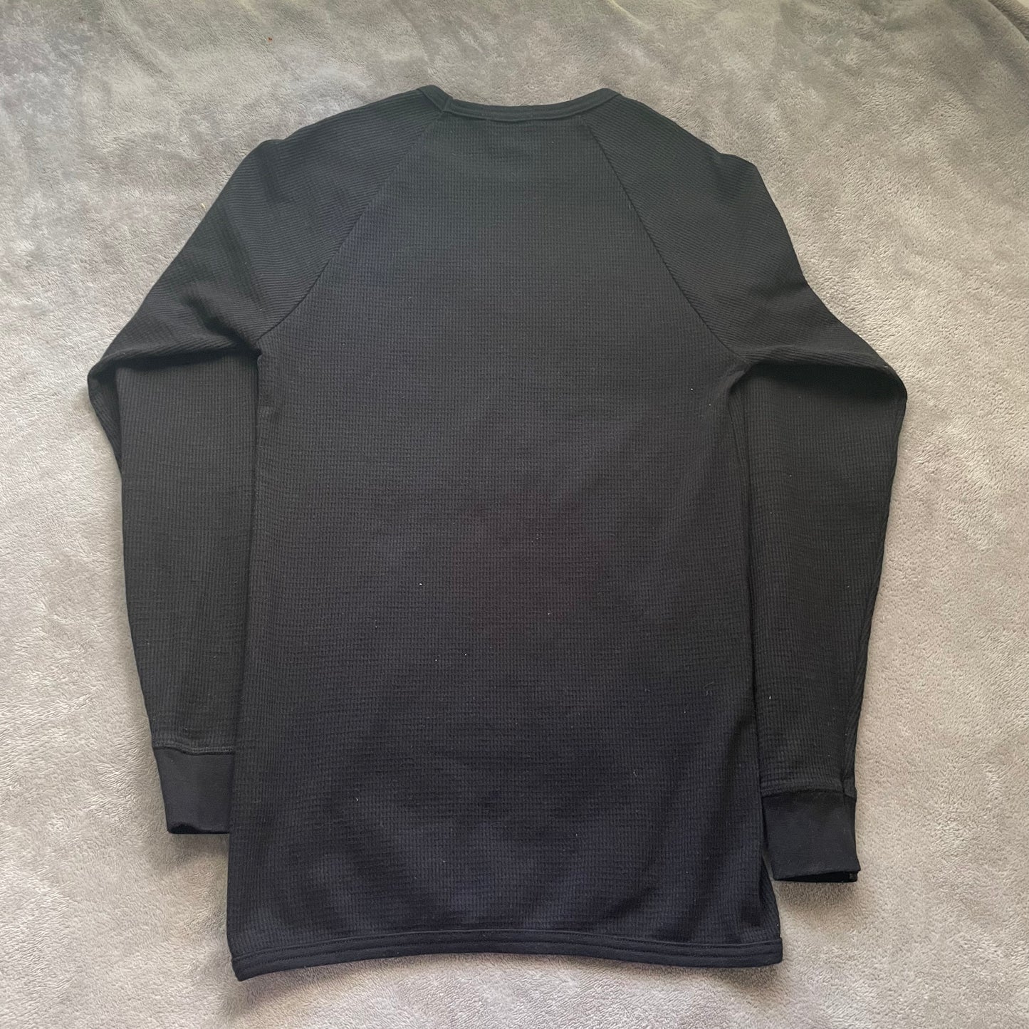 Barely basic waffle knit long sleeve