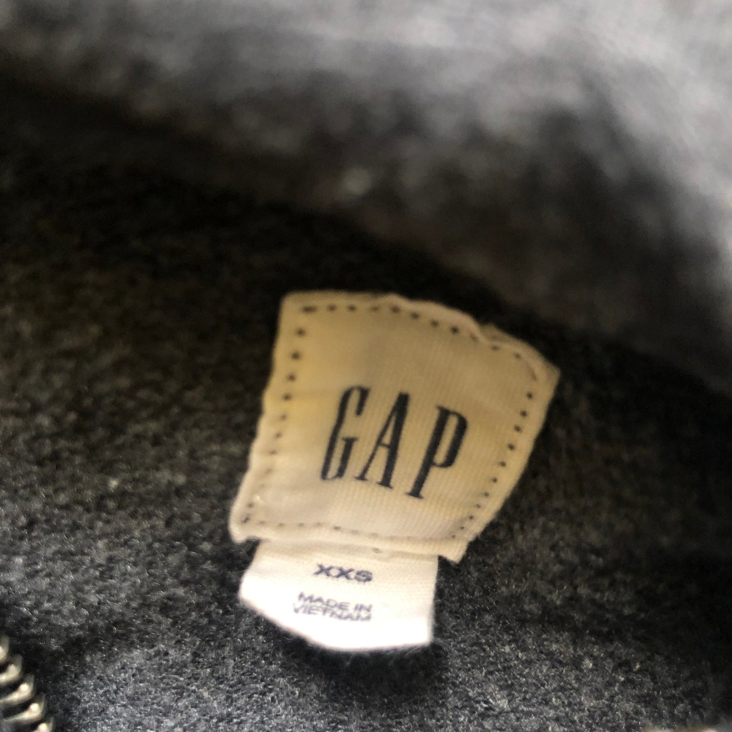 GAP zip up hoodie jumper