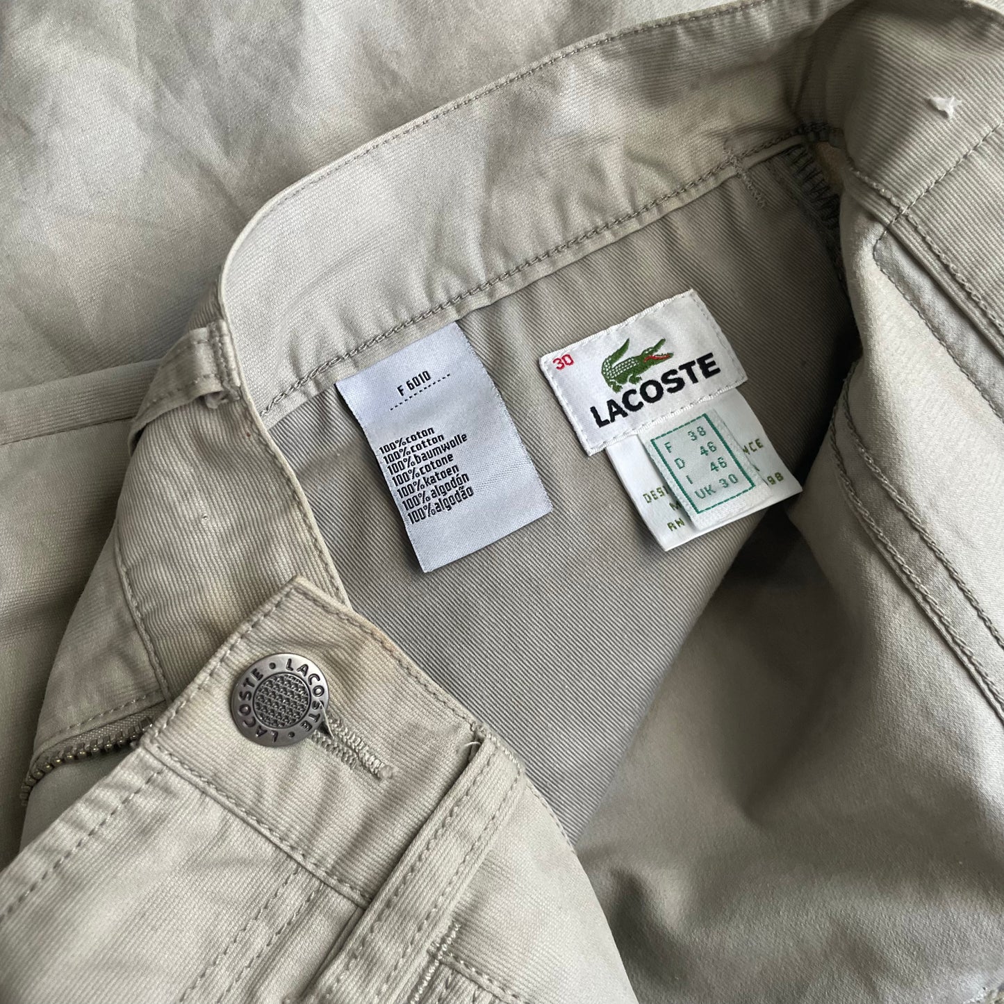 Lacoste cargo pants