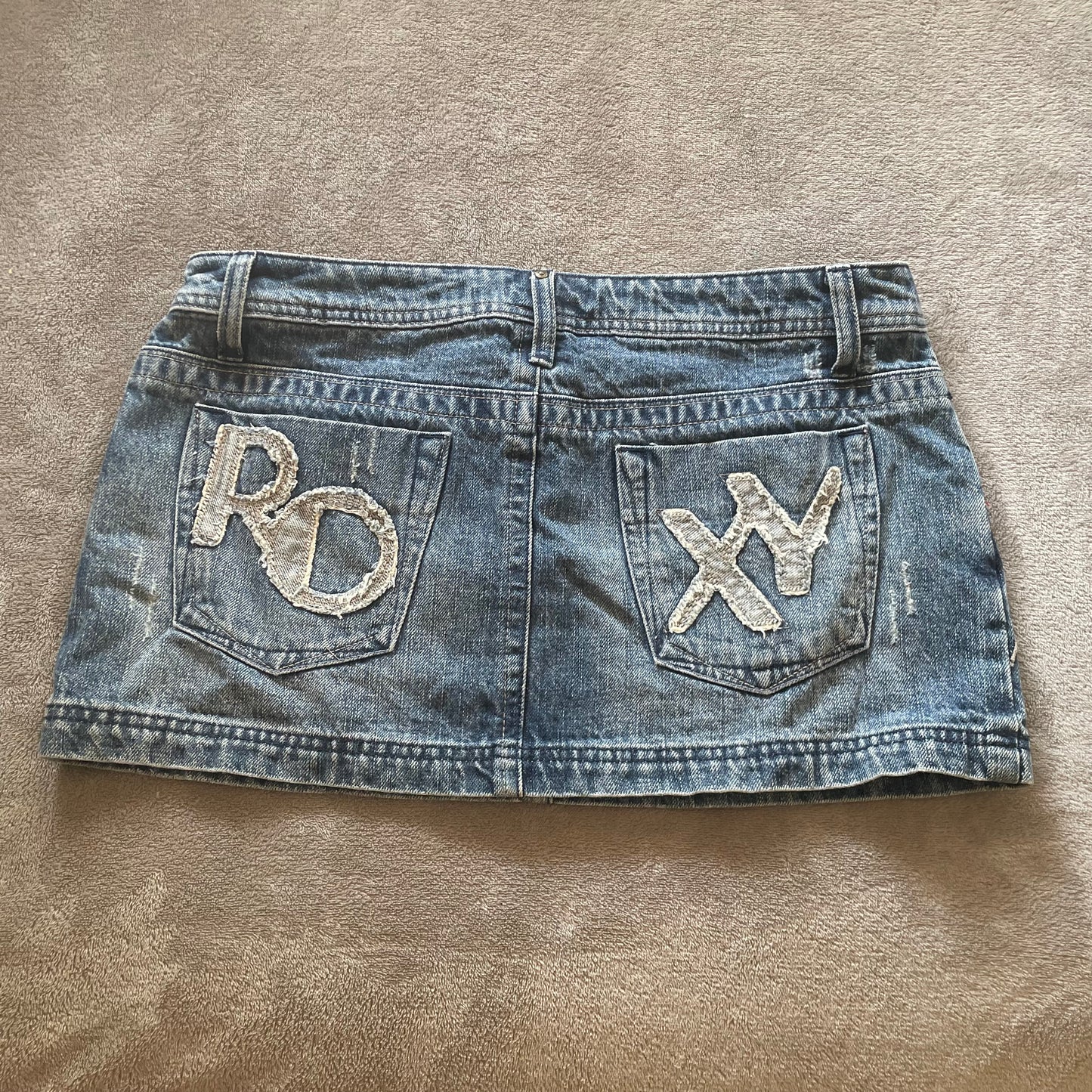 Roxy denim mini skirt