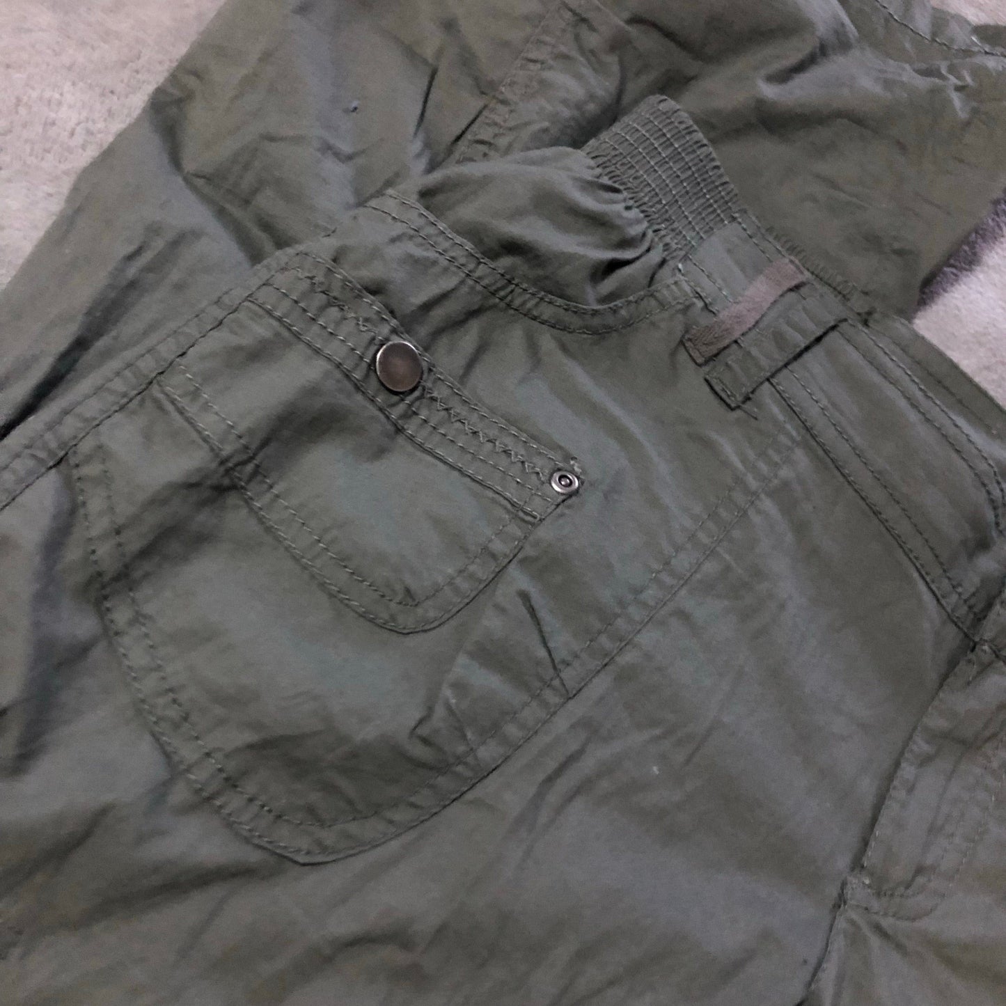 Khaki cargo pants