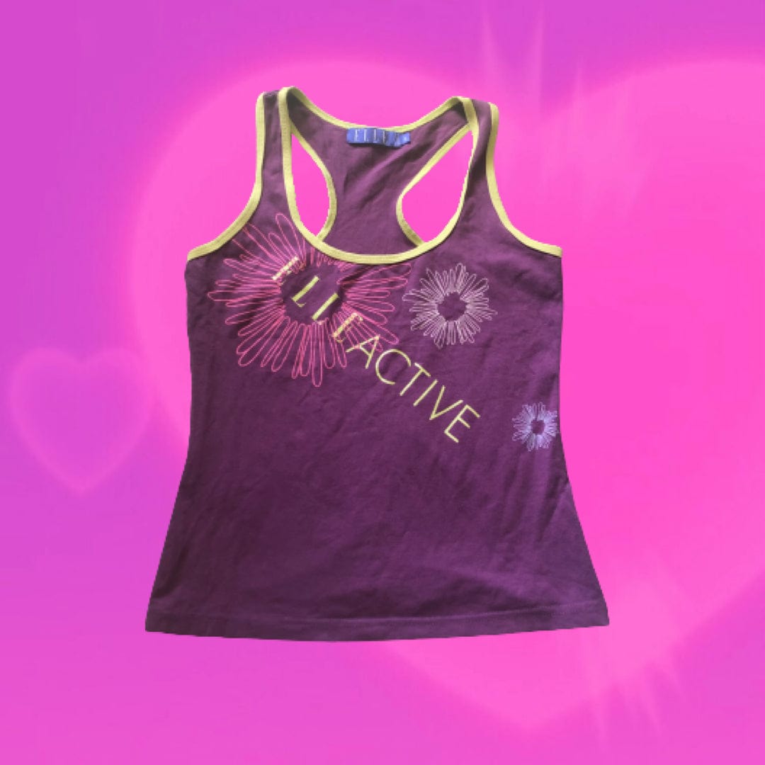 Elle Active racerback sports tank top