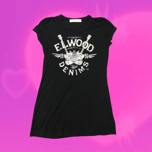 Elwood Denims graphic tee