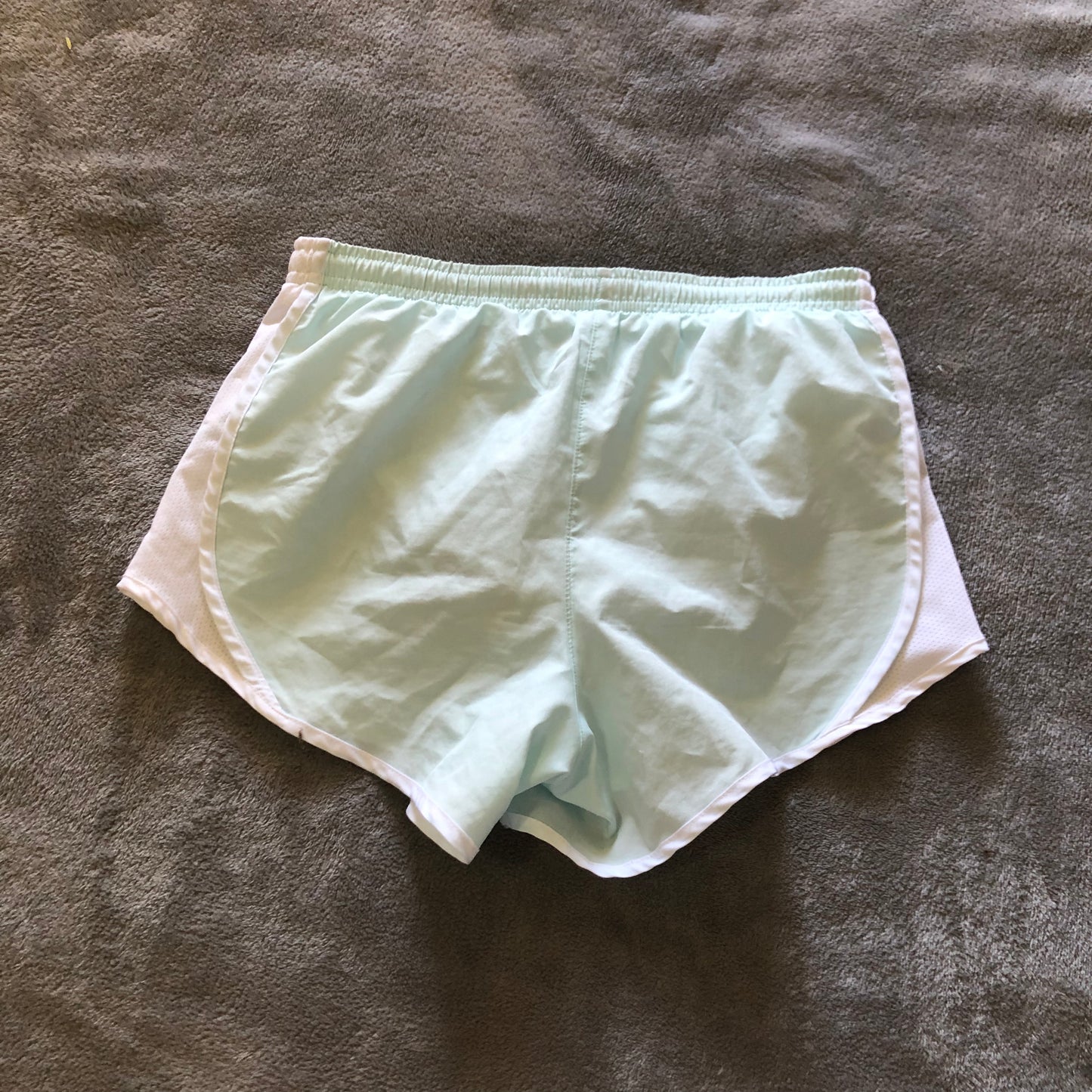 Nike mint and white sport shorts