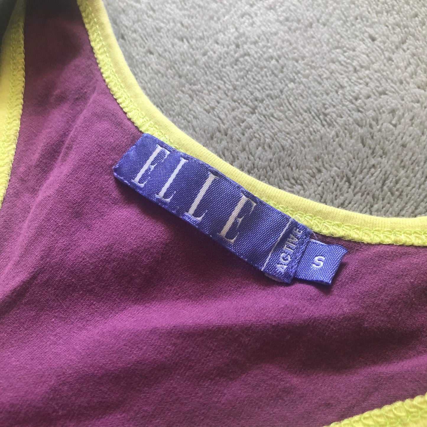 Elle Active racerback sports tank top