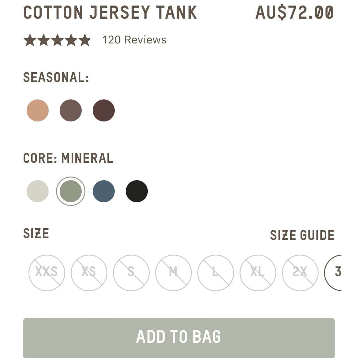 Skims cotton jersey tank top mineral – cyberrangell
