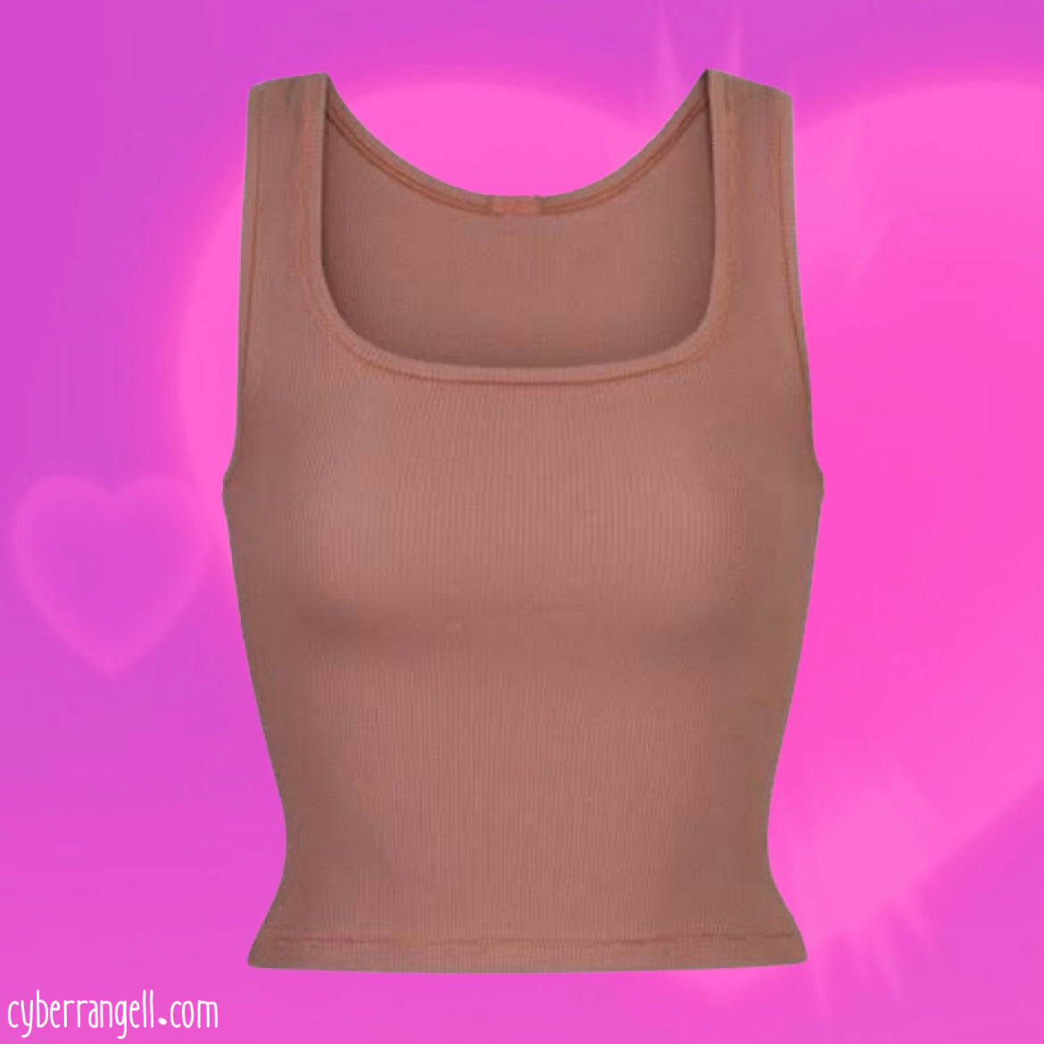 Skims cotton rib tank top