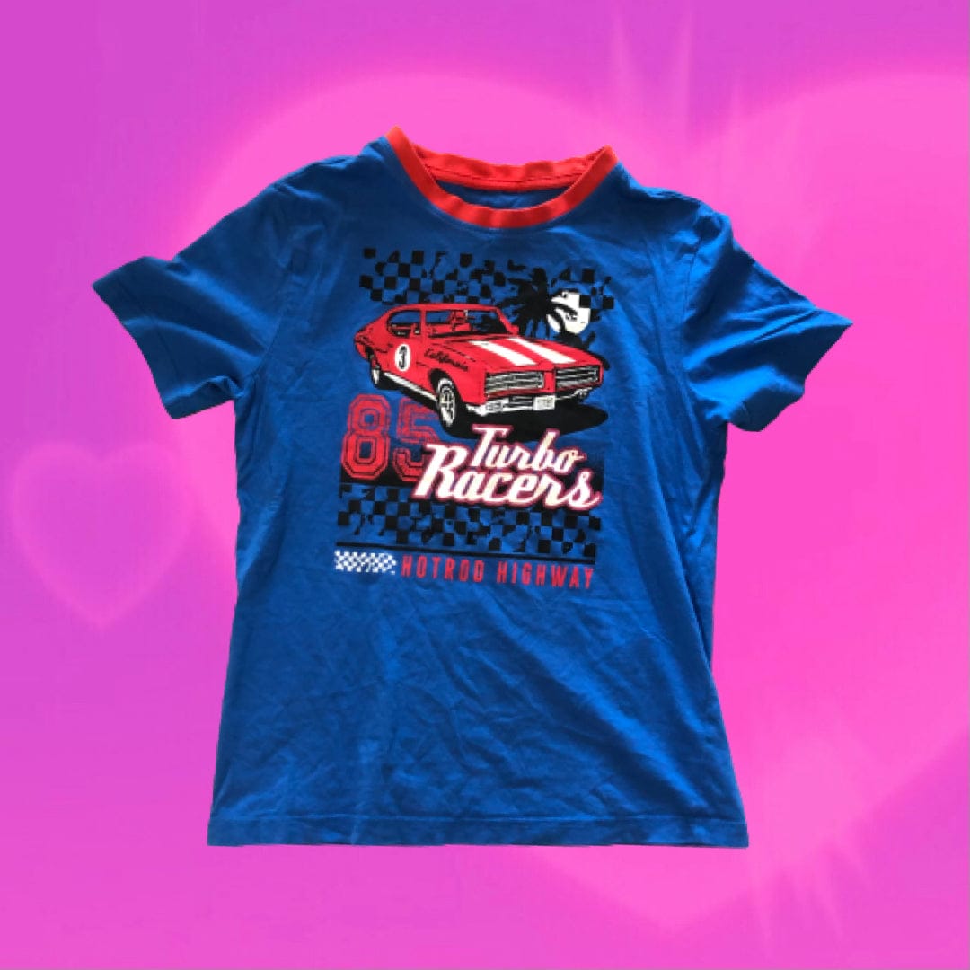 Turbo Racer graphic baby tee