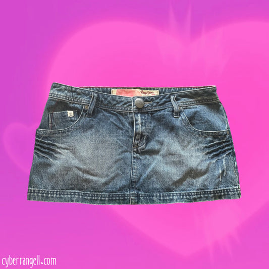 Roxy denim mini skirt