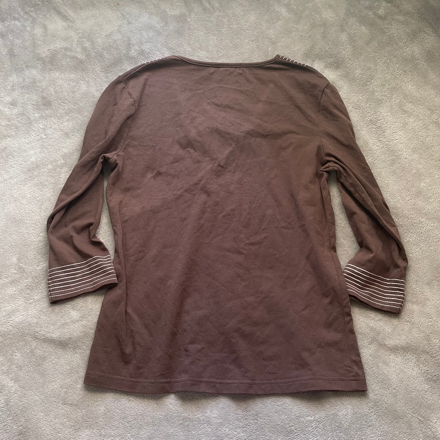 Temt brown and pink long sleeve