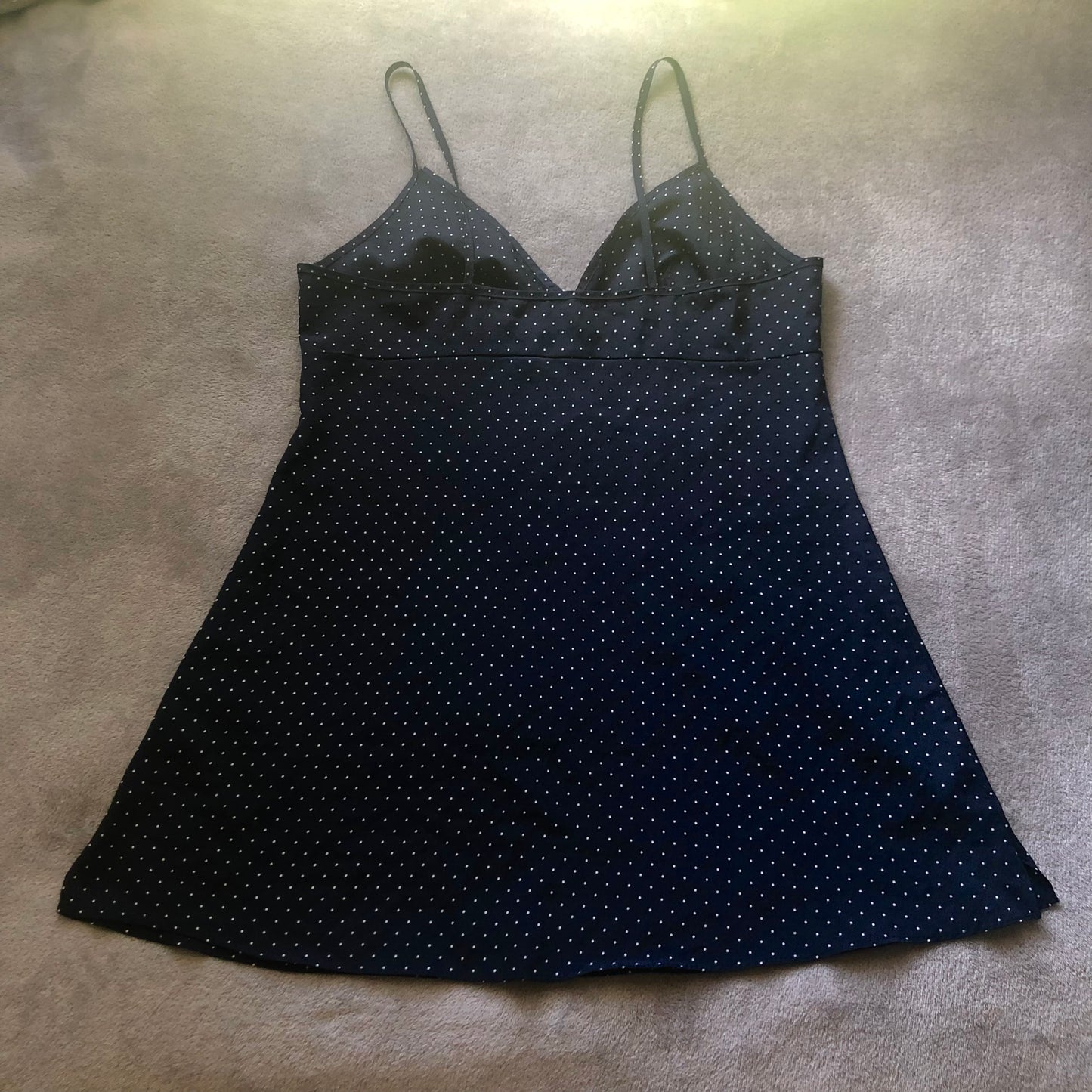 Une Histoire D’Amour polka dot cami top