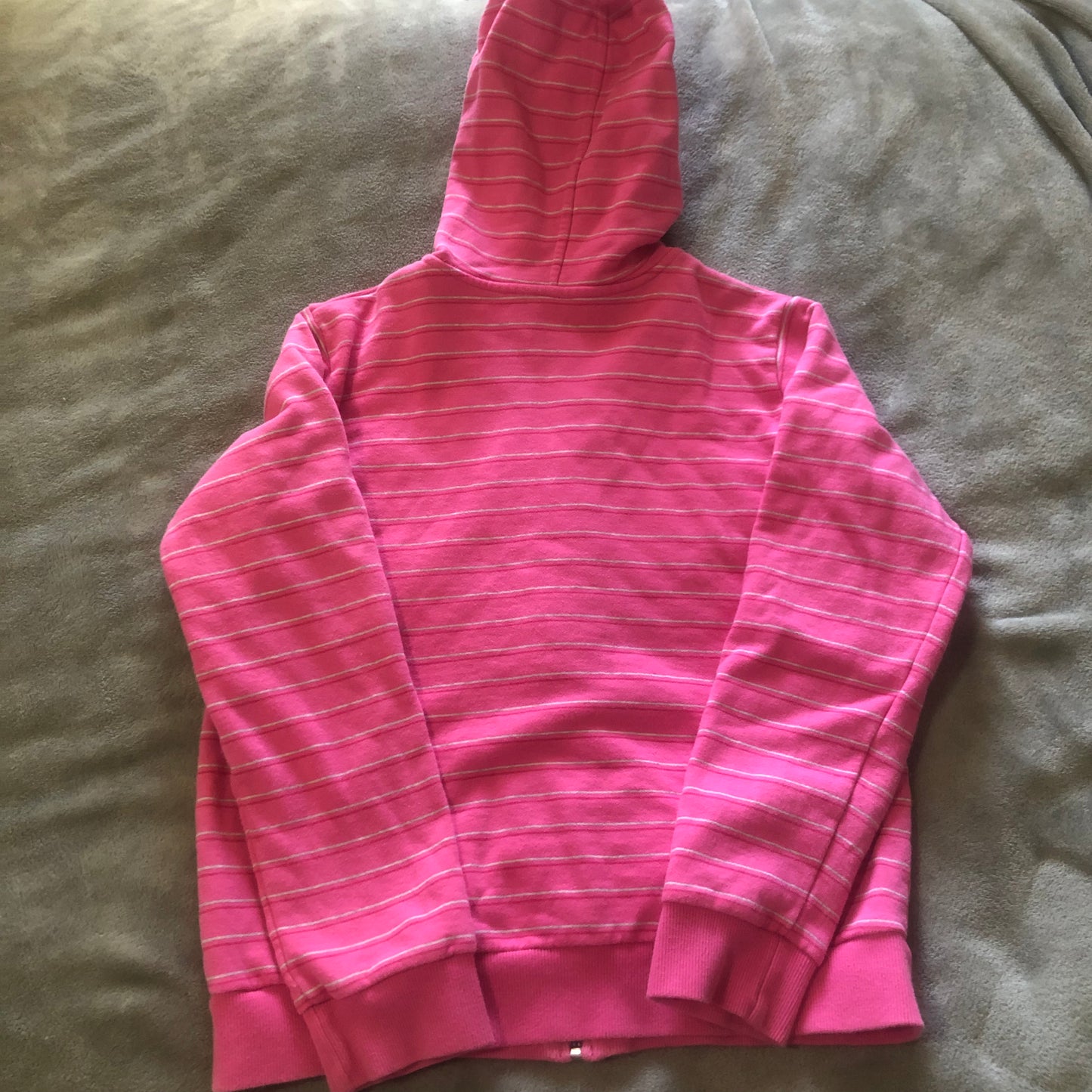 Esprit striped zip up hoodie jumper