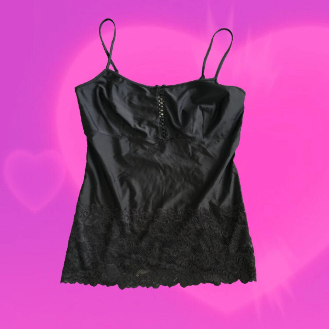 Intimo black cami top