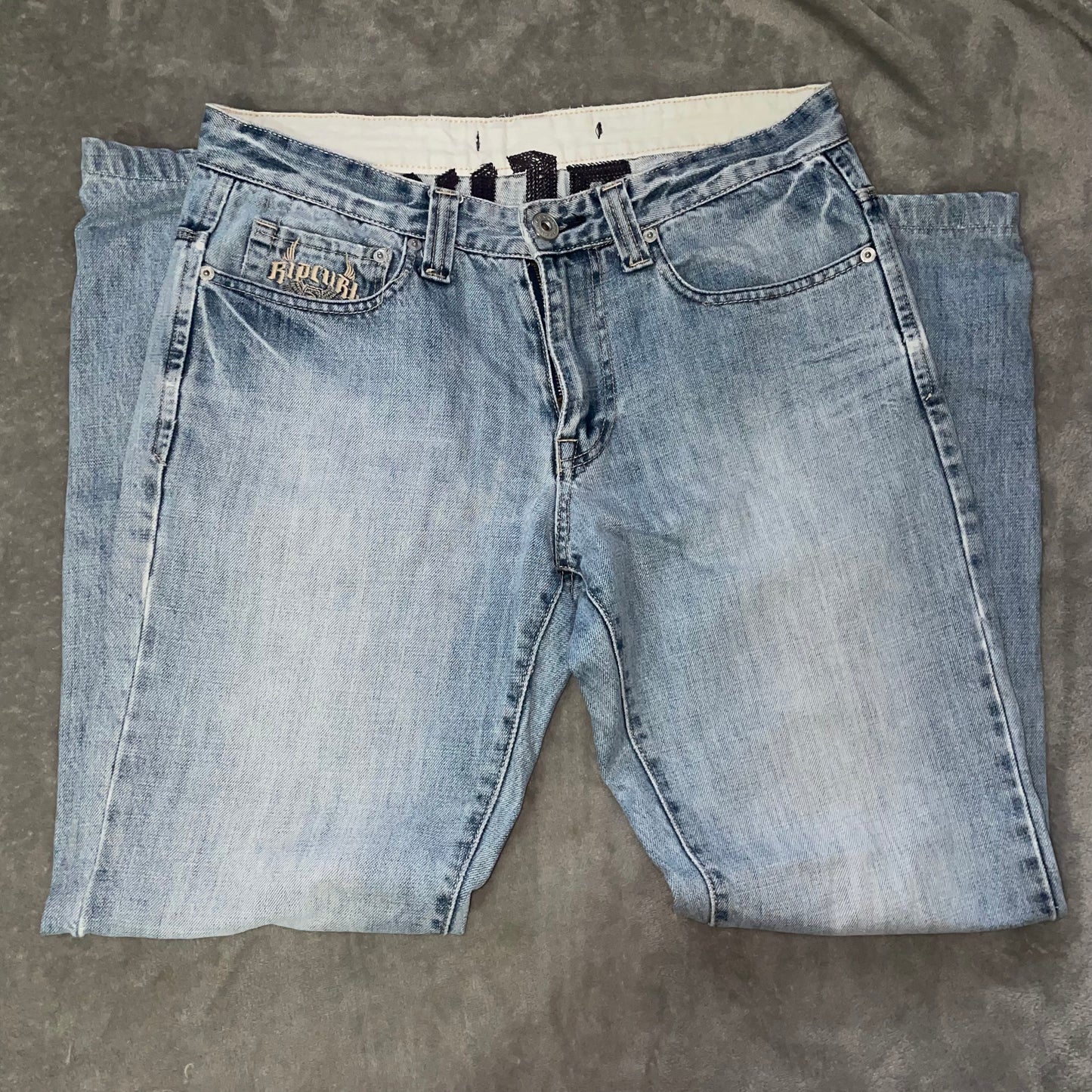 RipCurl spell out jeans