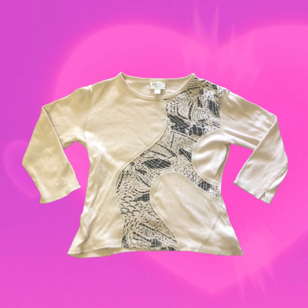 Brown Sugar abstract long sleeve