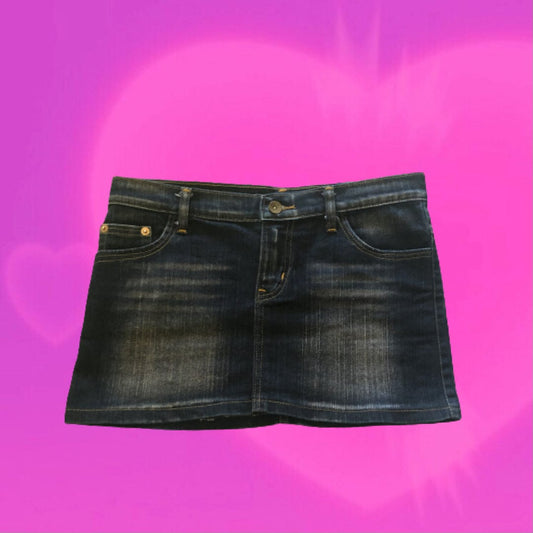 Sarmon denim mini skirt