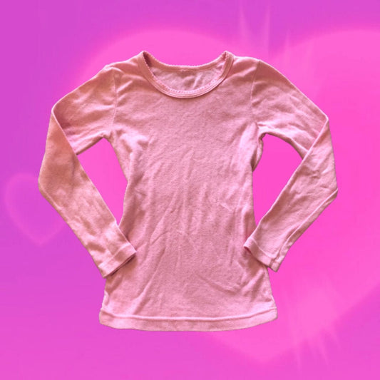 Pink thermal long sleeve