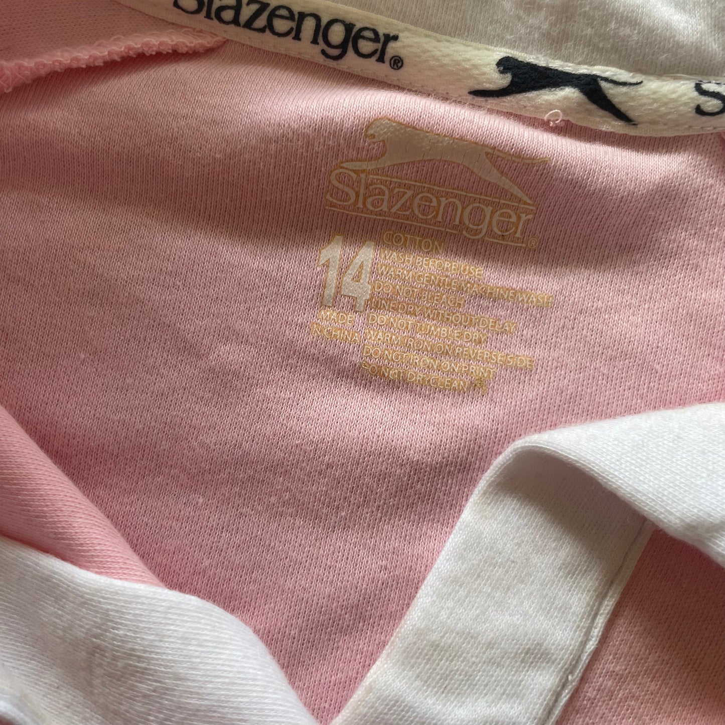 Slazenger pink long sleeve