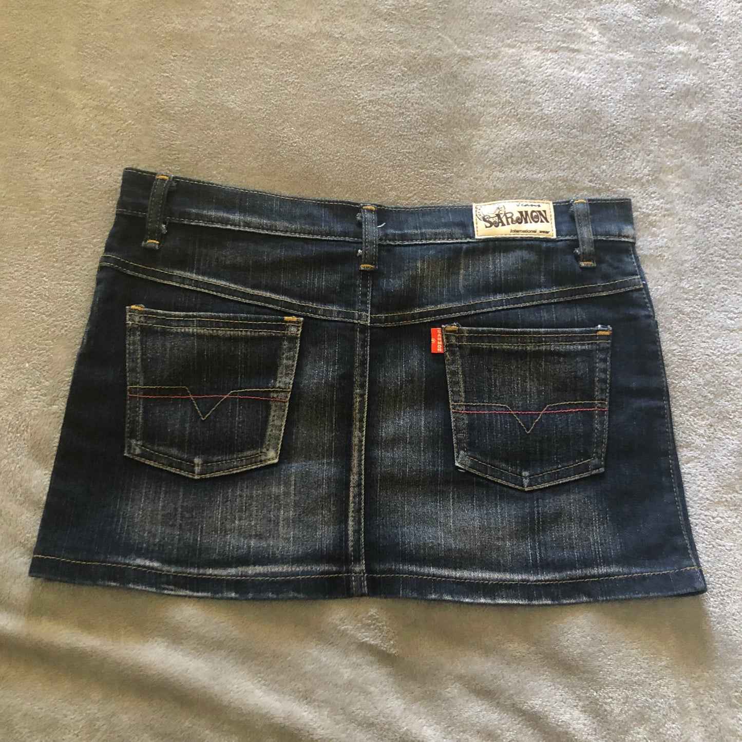 Sarmon denim mini skirt