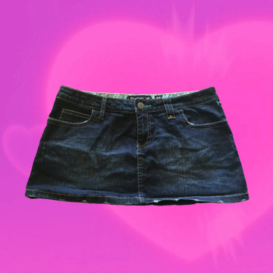 Roxy denim mini skirt