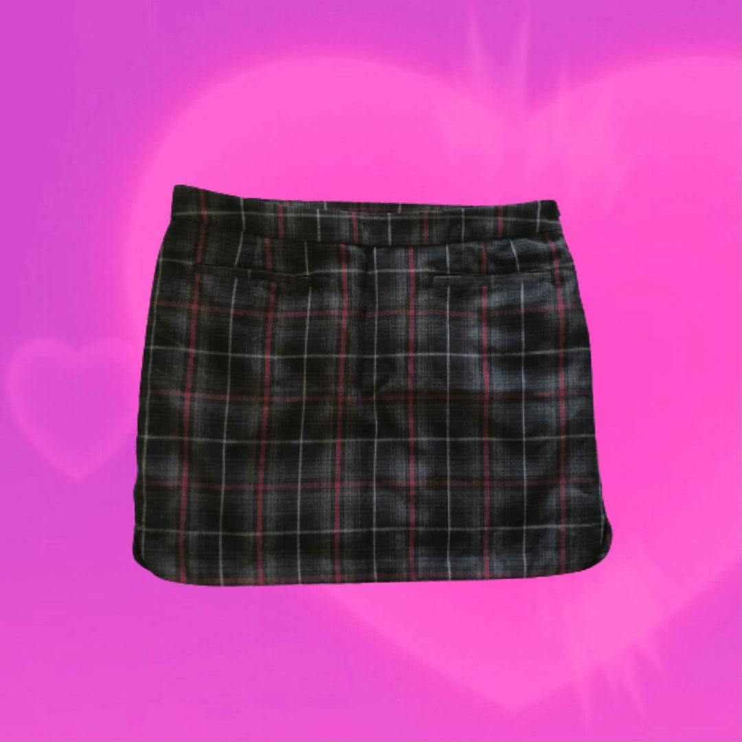 GAP plaid mini skirt