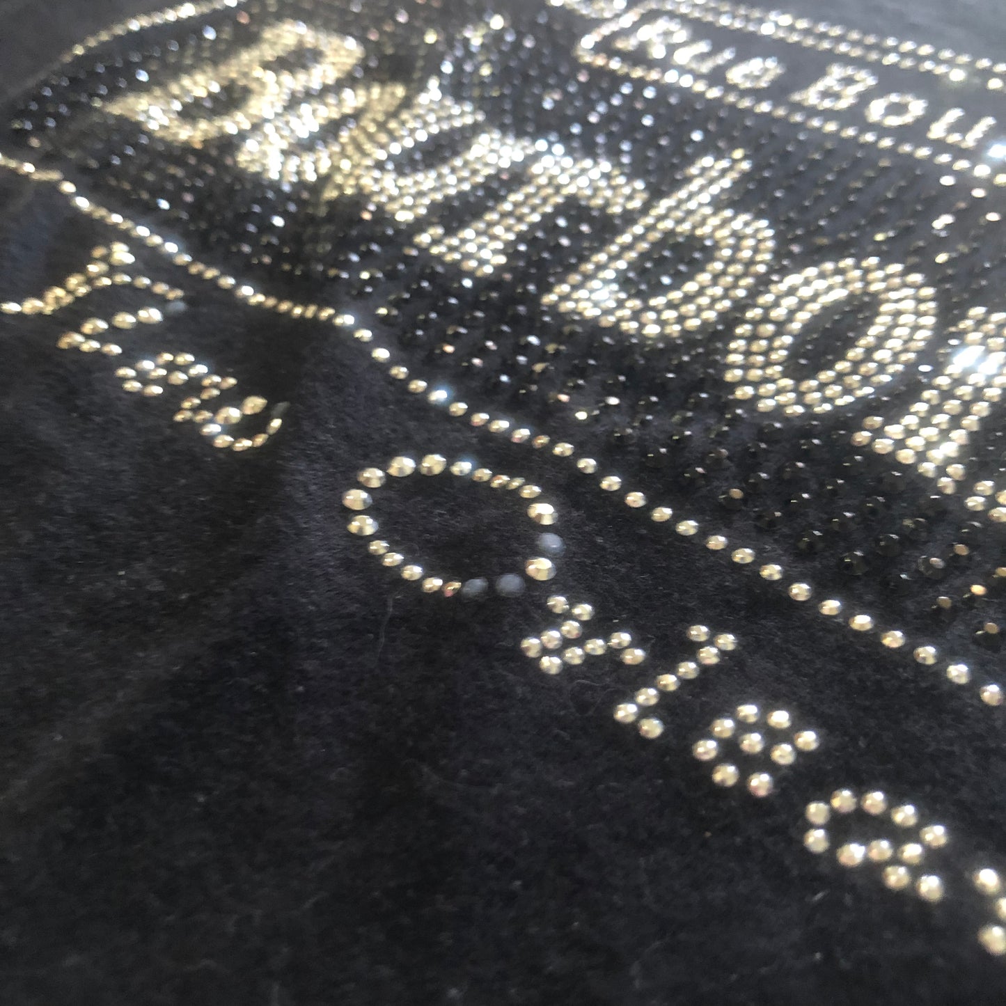 Bourbon Street rhinestone graphic tee