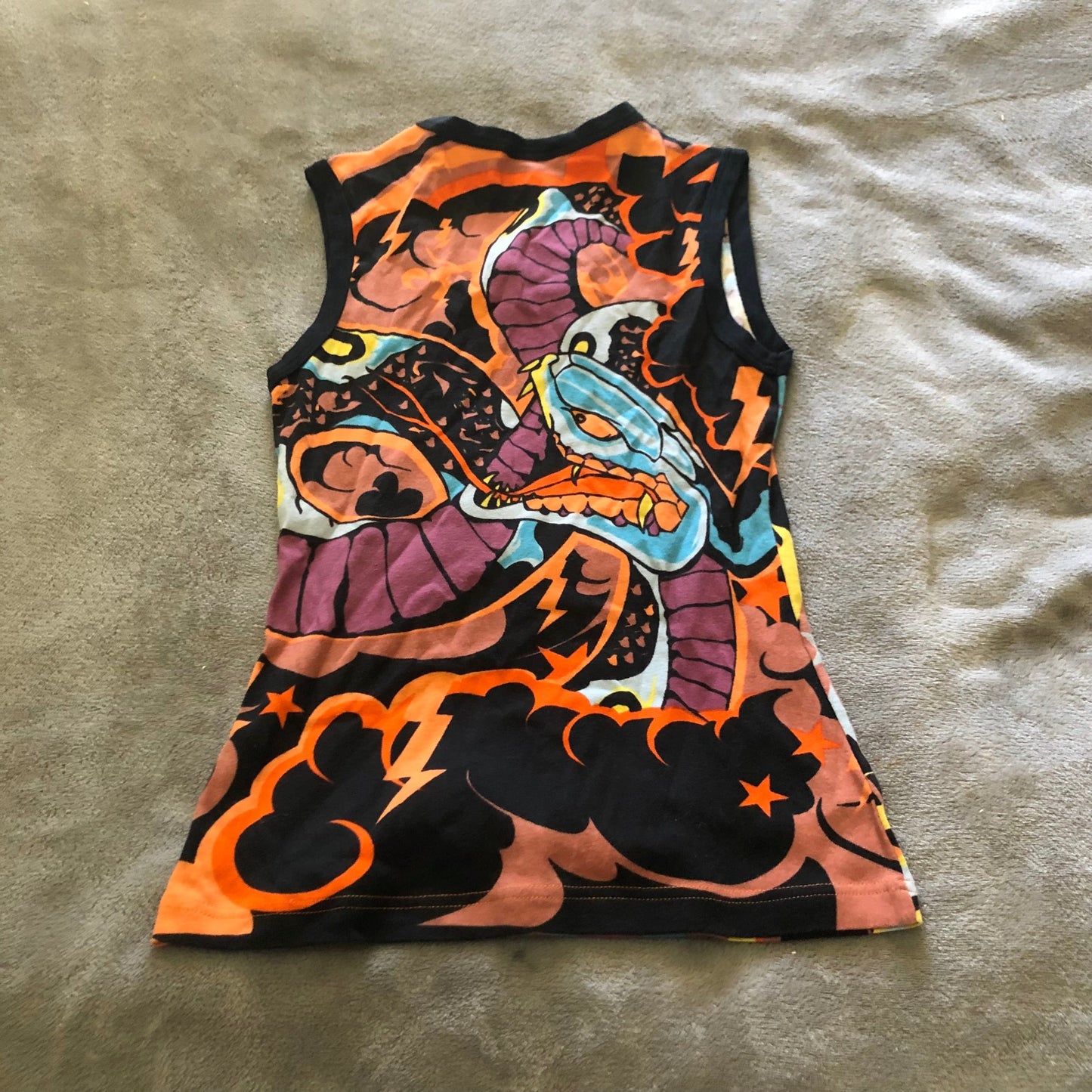 FunkiBeat abstract graphic tank top