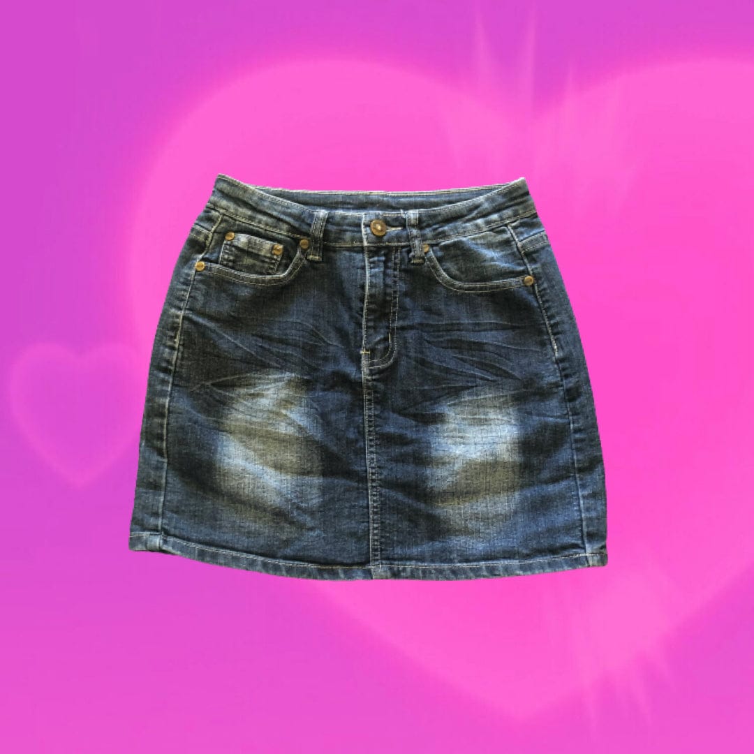 Gitti denim mini skirt