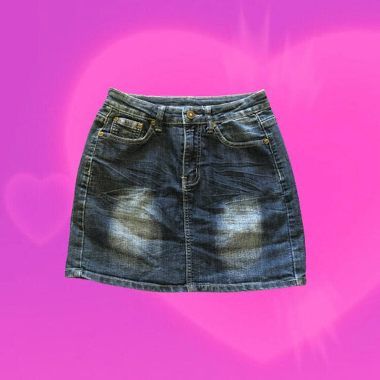 Gitti denim mini skirt