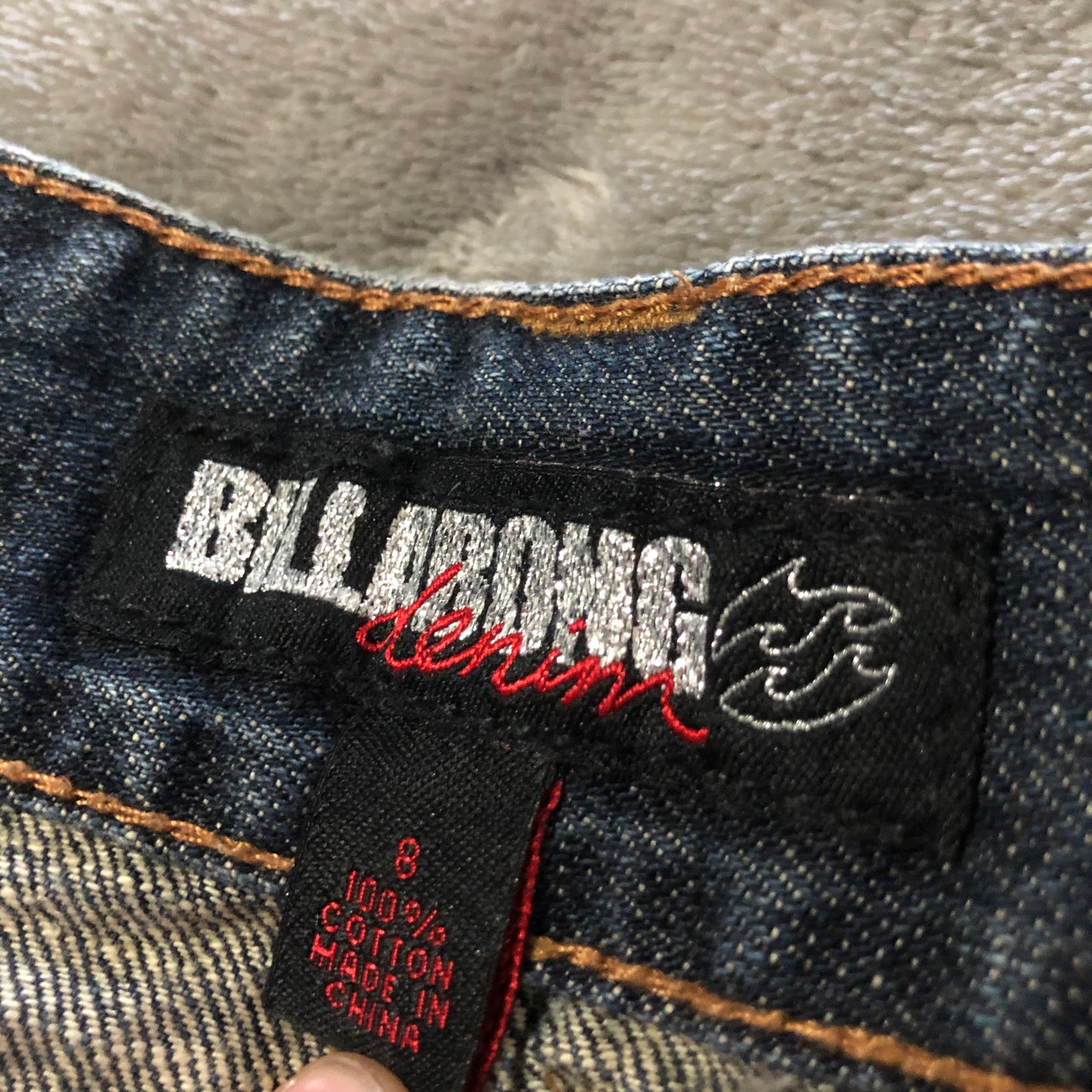 Billabong denim mini skirt