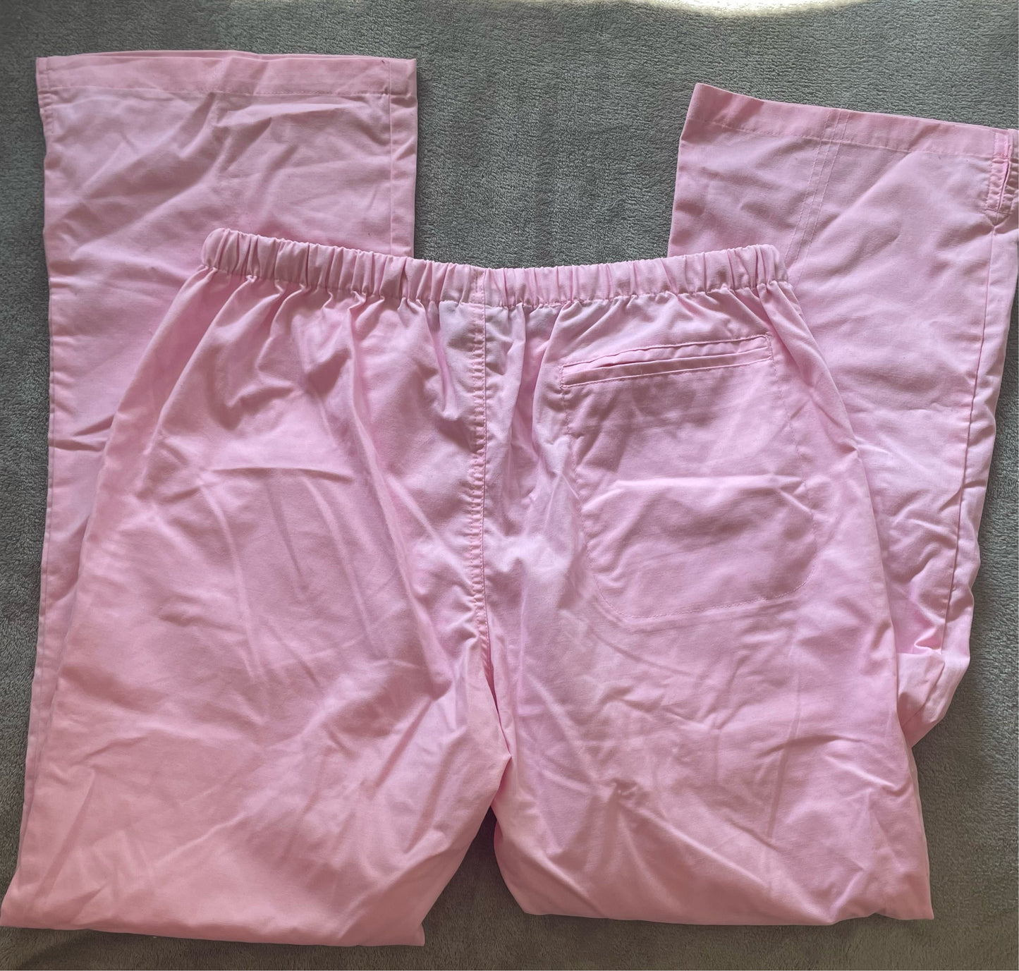 Pink adjustable pants