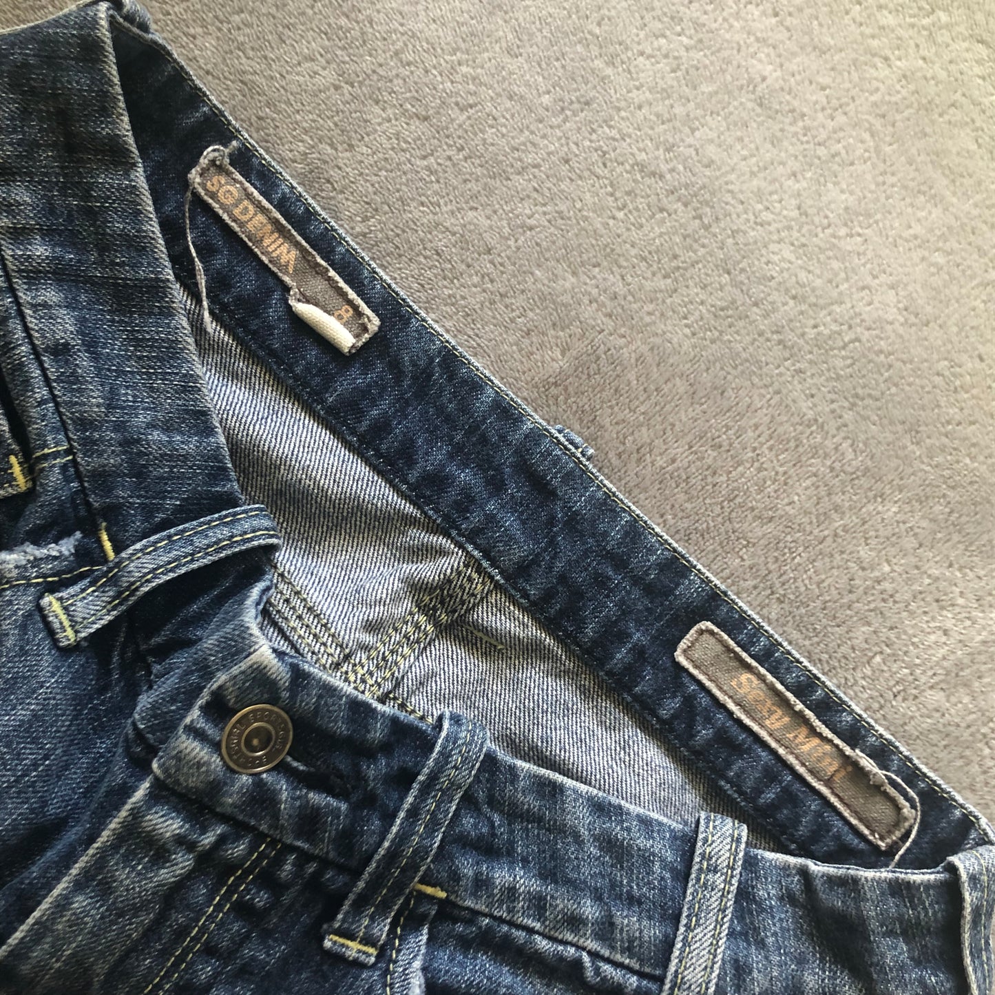 SG Denim mini skirt