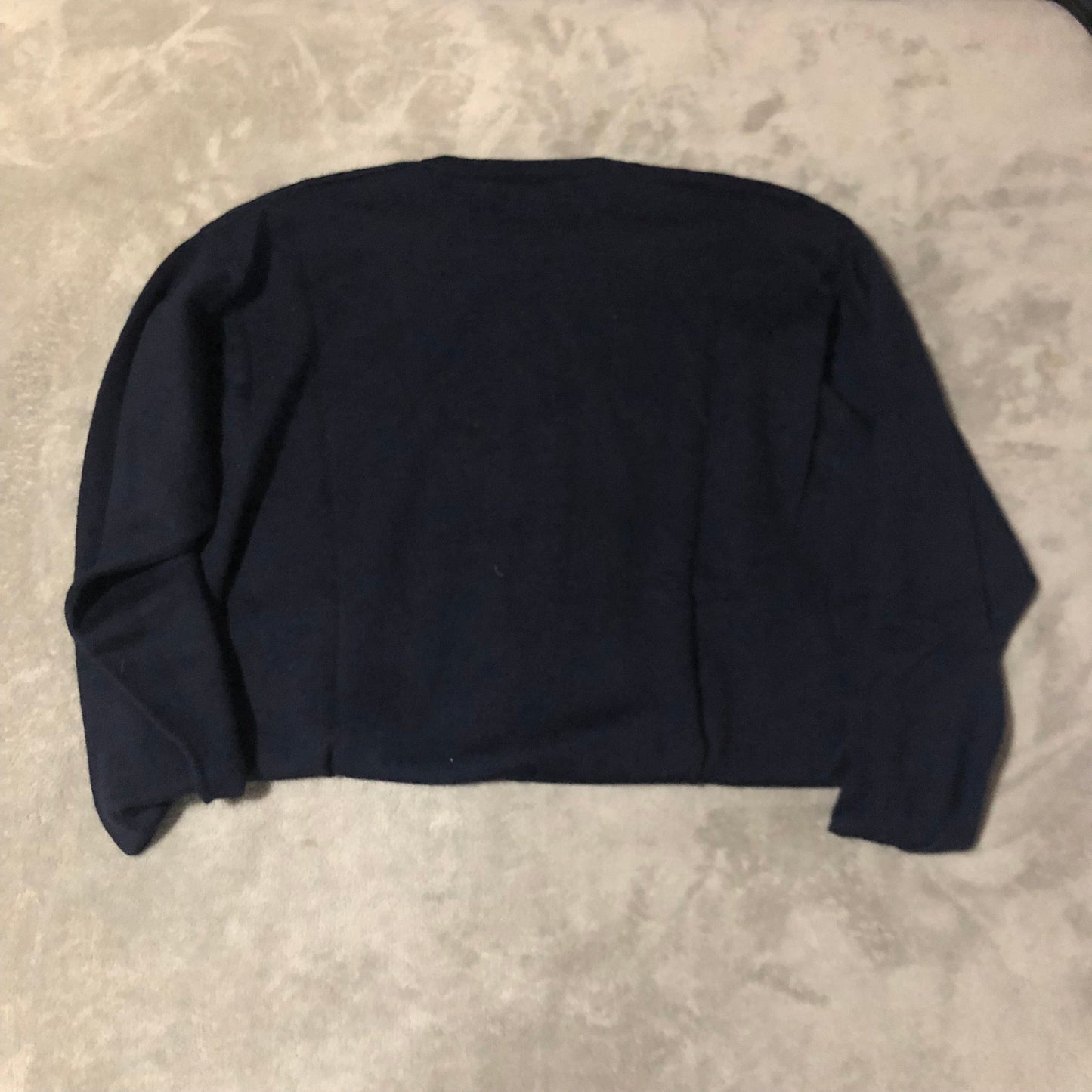 Lacoste navy crewneck jumper