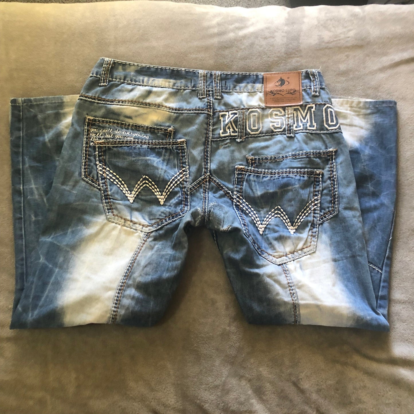 K&M loose ripped jeans